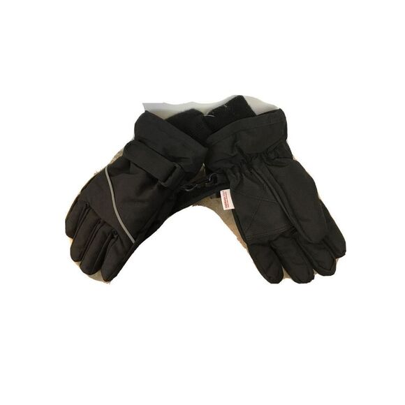 The Children's Place Accessories - NEW The Childrens Place Ski Snow Gloves Black S Thermolite Insulated Lined Fleec